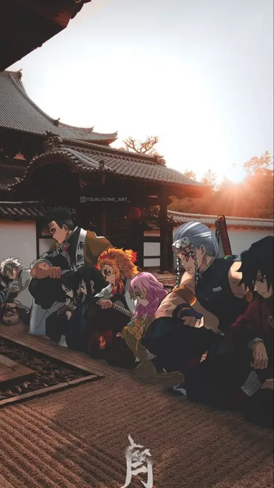 ai character: ★ Demon Slayer ★ background