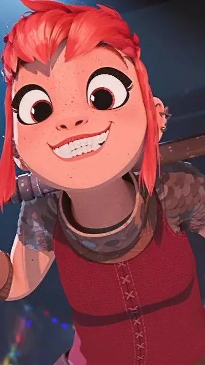 ai character: Nimona background