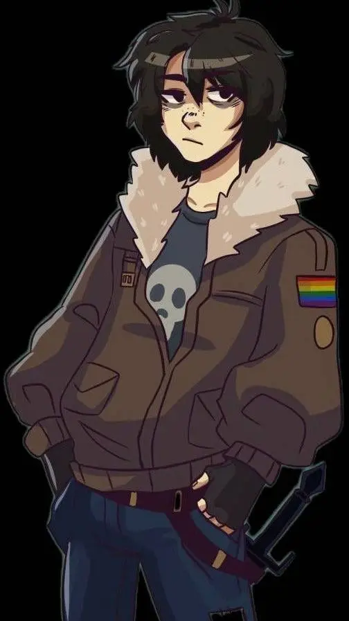 ai character: Nico de Angelo background