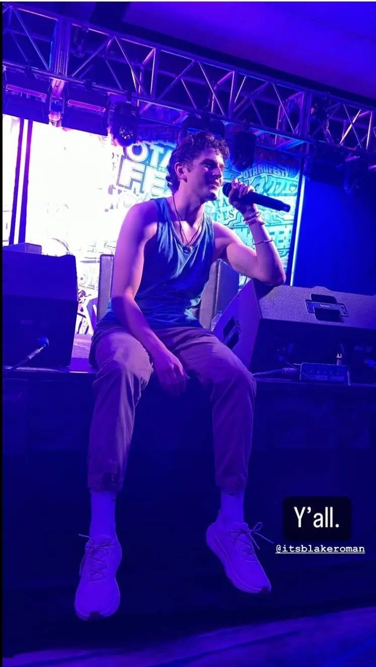 ai character: Blake Roman background