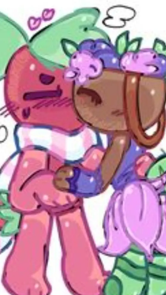 ai character: BerryBasket! background