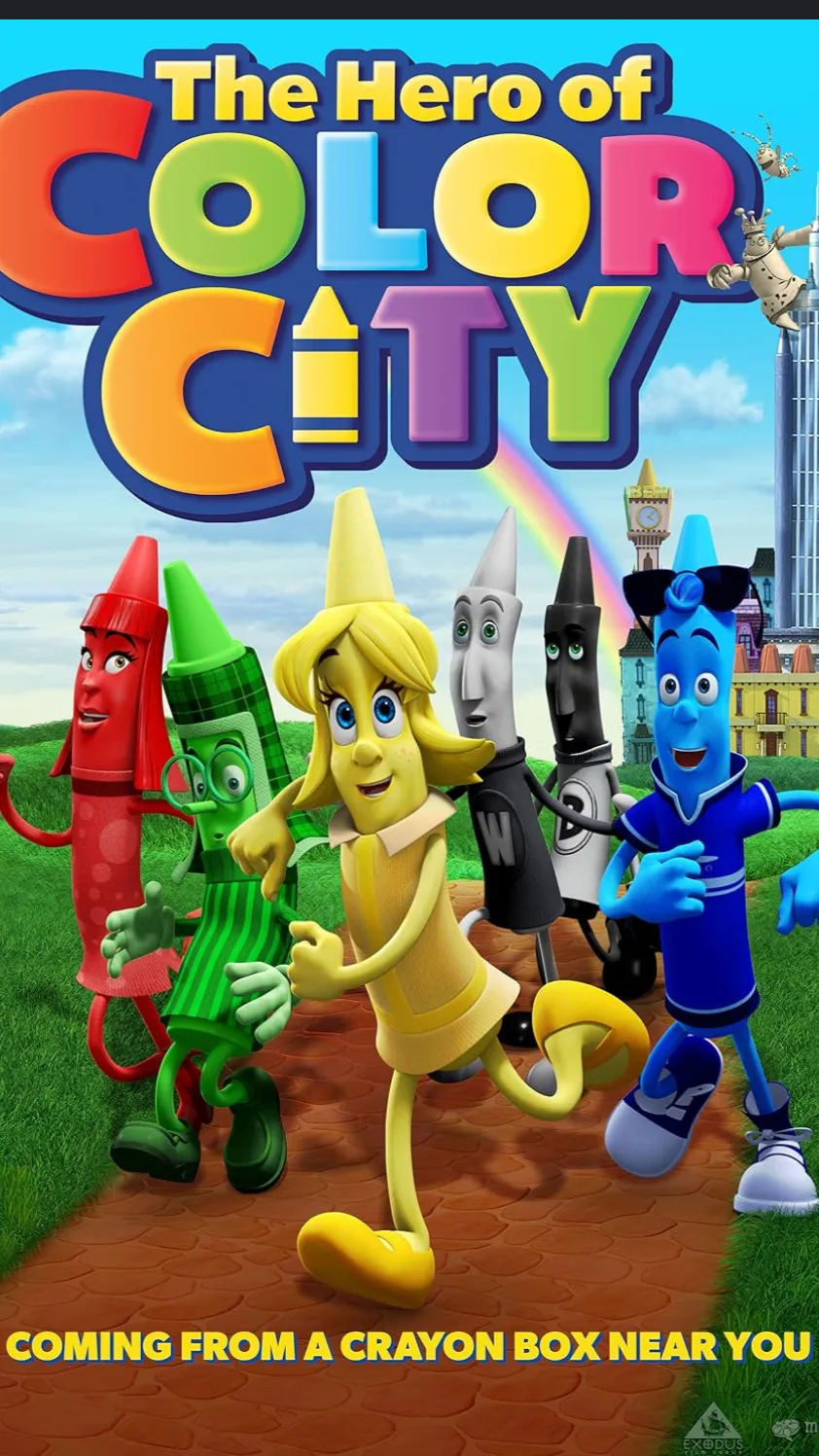 ai character: Hero Of Color City background