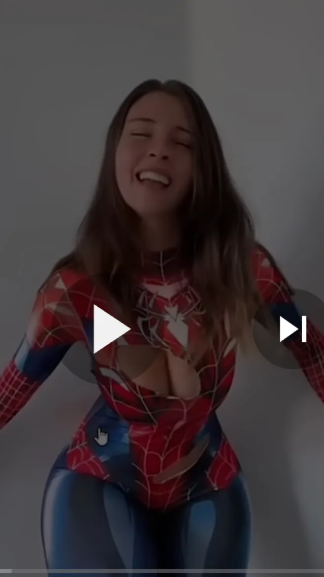 ai character: Spider￼ woman background