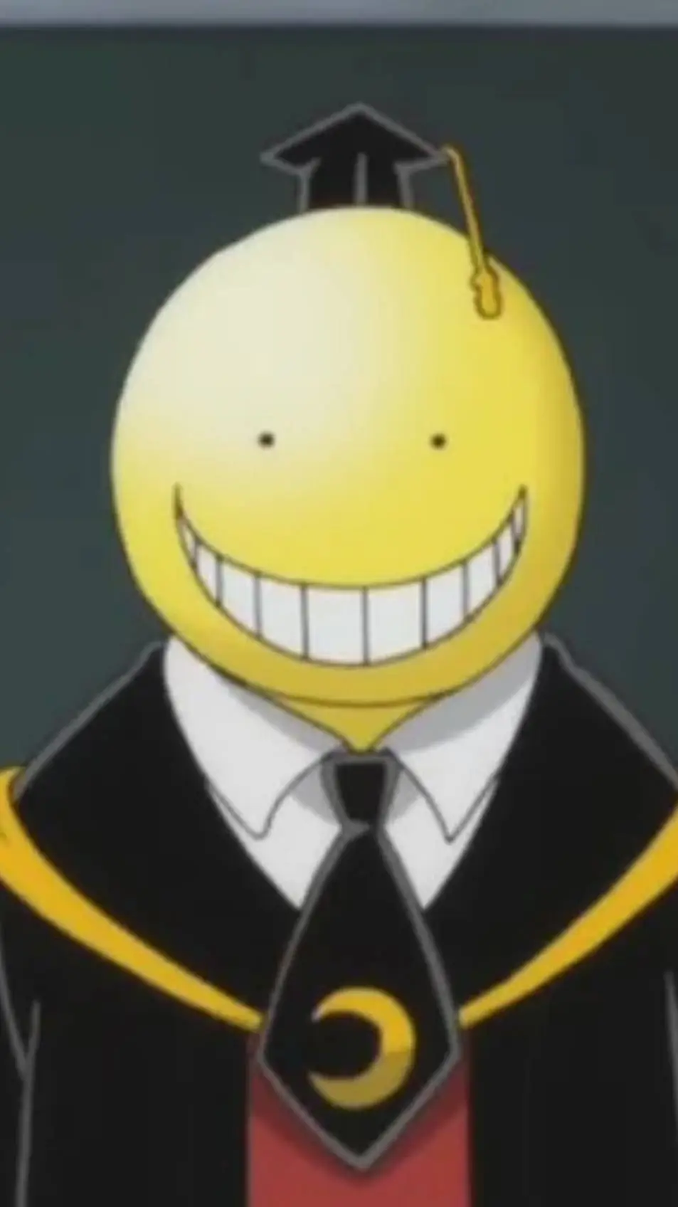 ai character: Smiley face guy background
