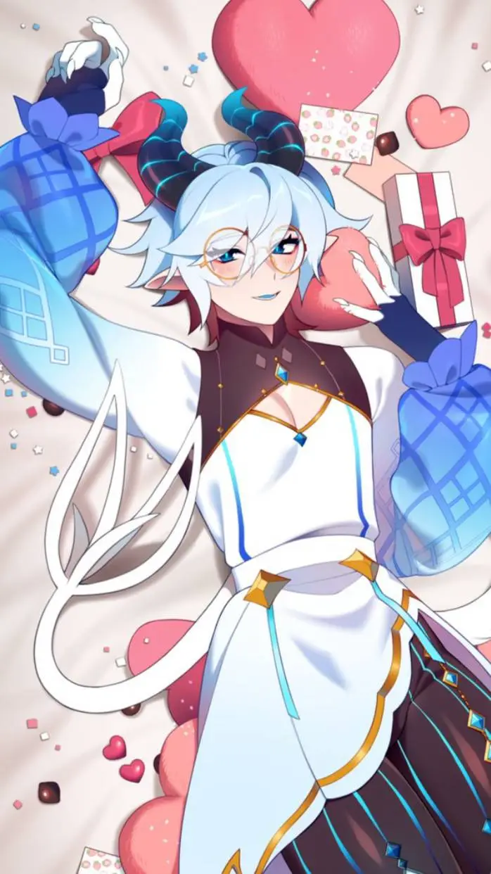 ai character: caelum vt background