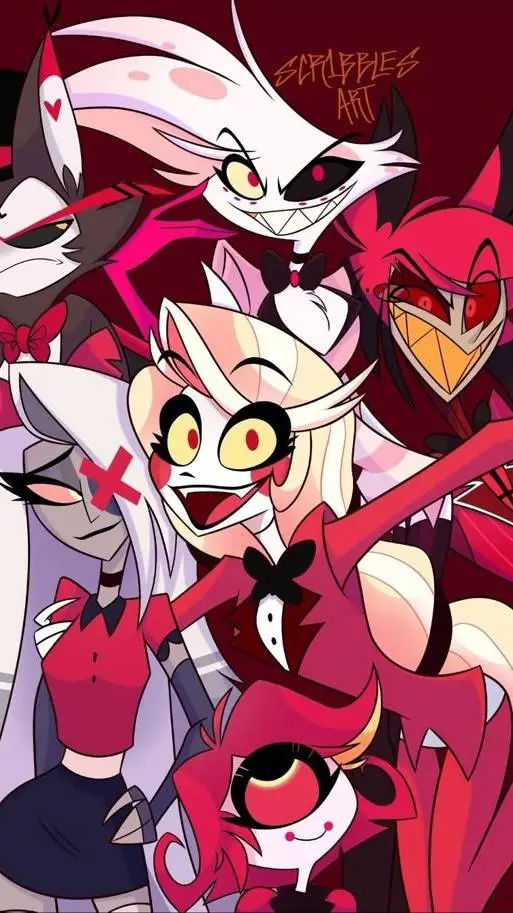 ai character: Hazbin Hotel background