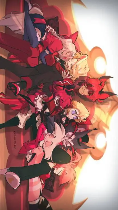 ai character: Hazbin Hotel background