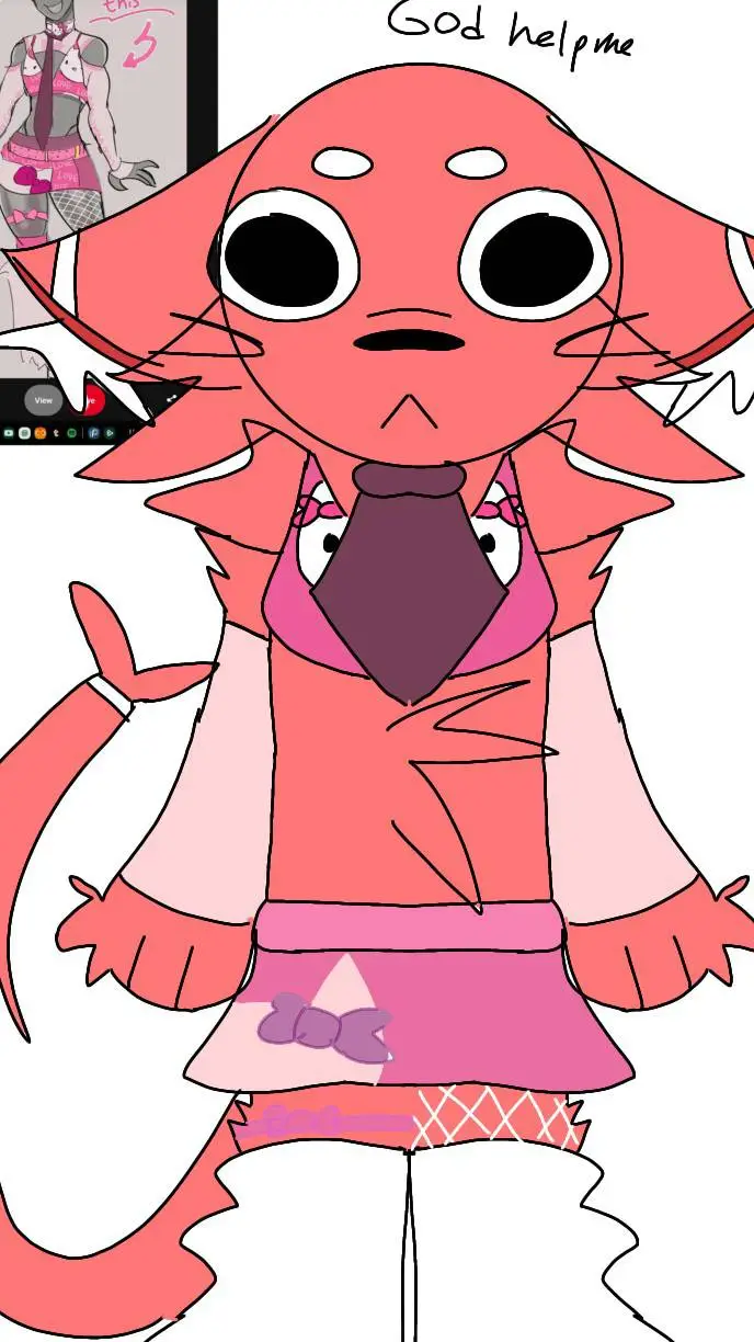 ai character: my fursona!!!  background