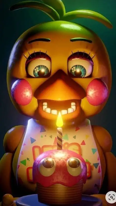 ai character: toy chica  background