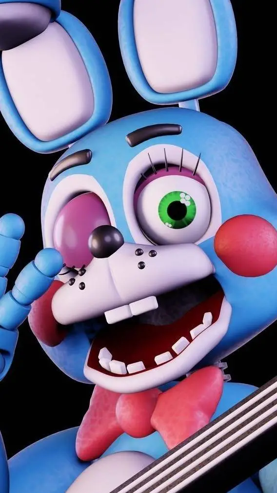 ai character: toy Bonnie1 background