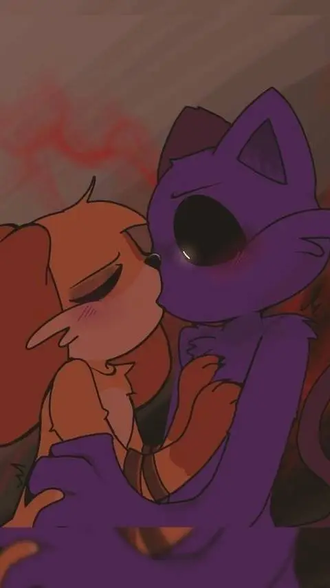 ai character: dogday x catnap background