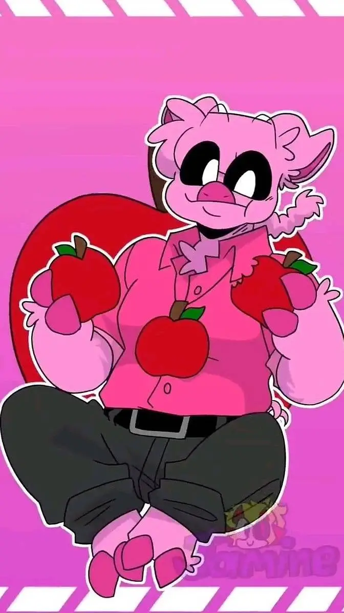 ai character: picky piggy  background