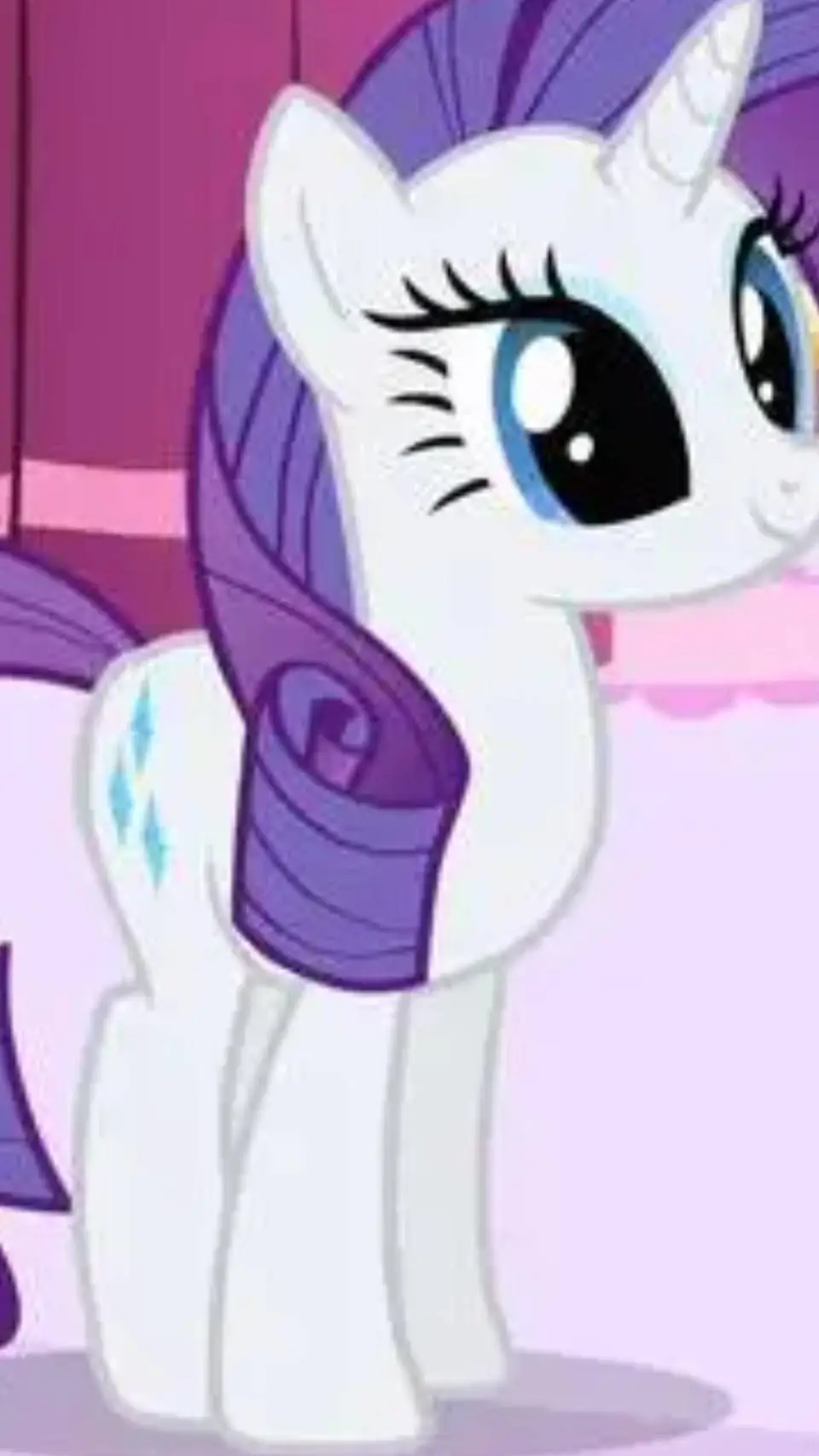 ai character: Rarity background