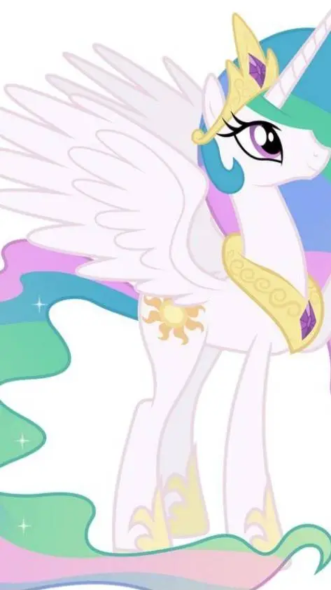 ai character: Celestia background
