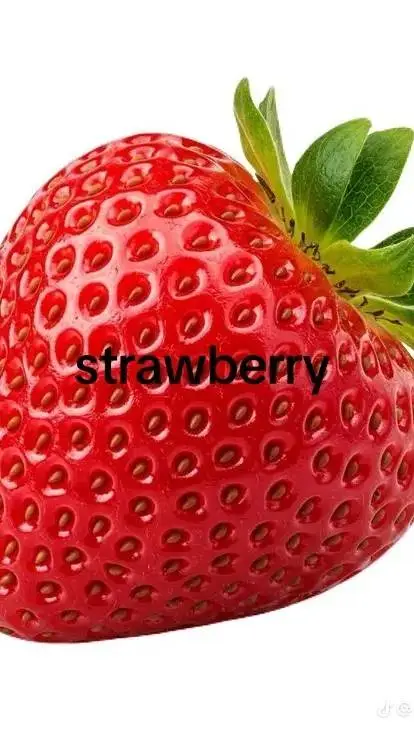 ai character: strawberry  background