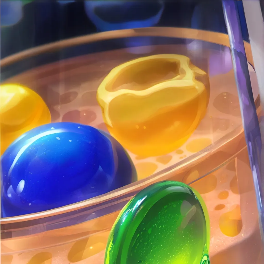 chat with ai character: random goo thing