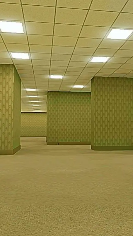 ai character: The Backrooms background