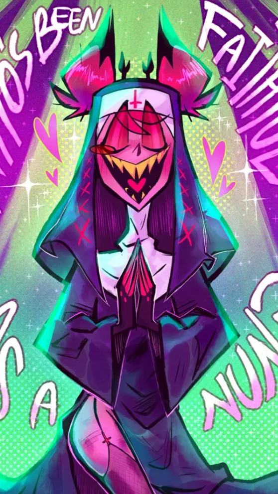 ai character: Nun Alastor background