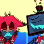 chat with ai character: Vox got Alastor!