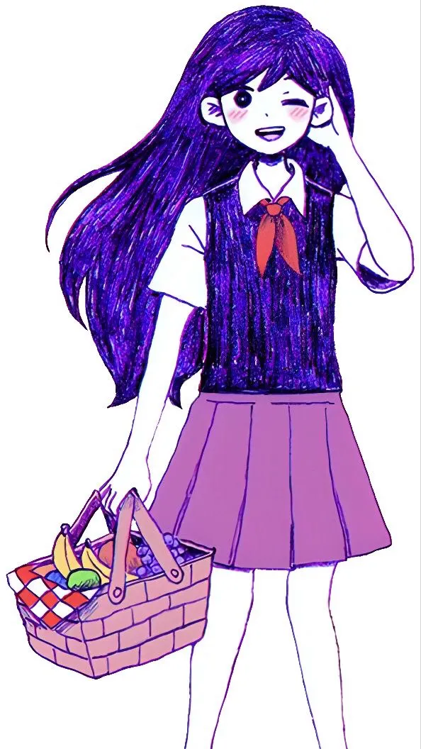 ai character: 🧺Mari!💜 background