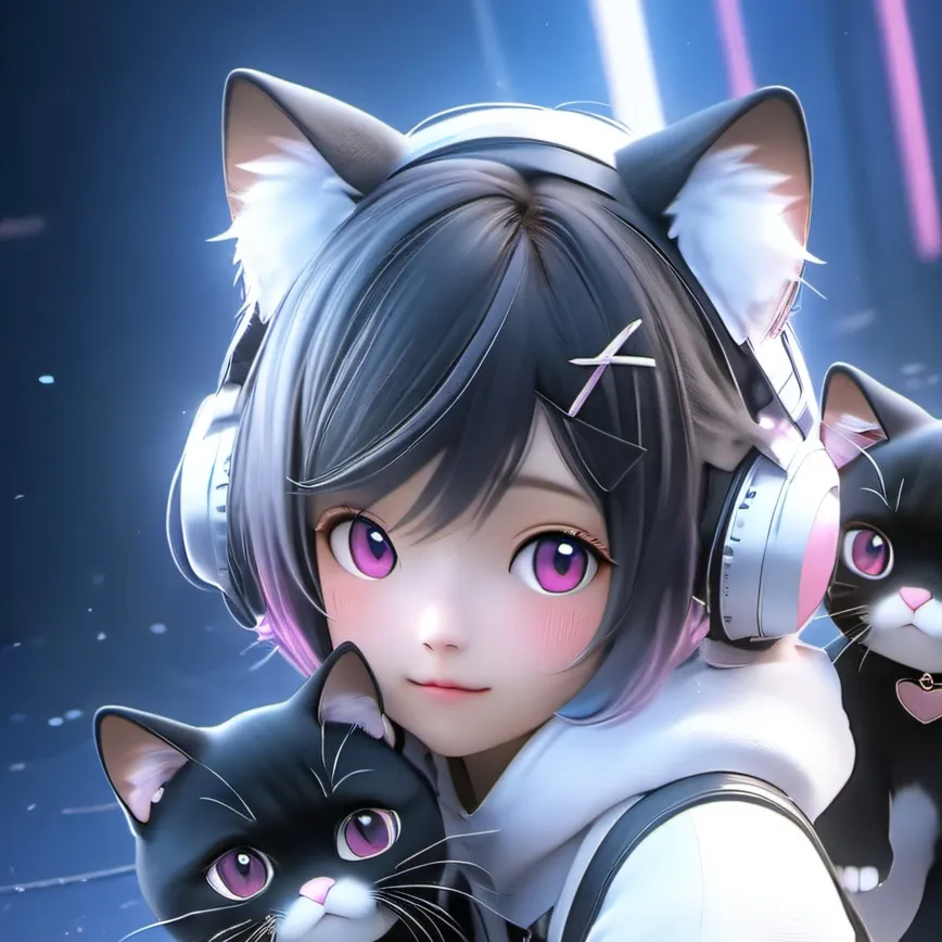 chat with ai character: cat girl
