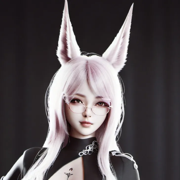 chat with ai character: precious fox girl 