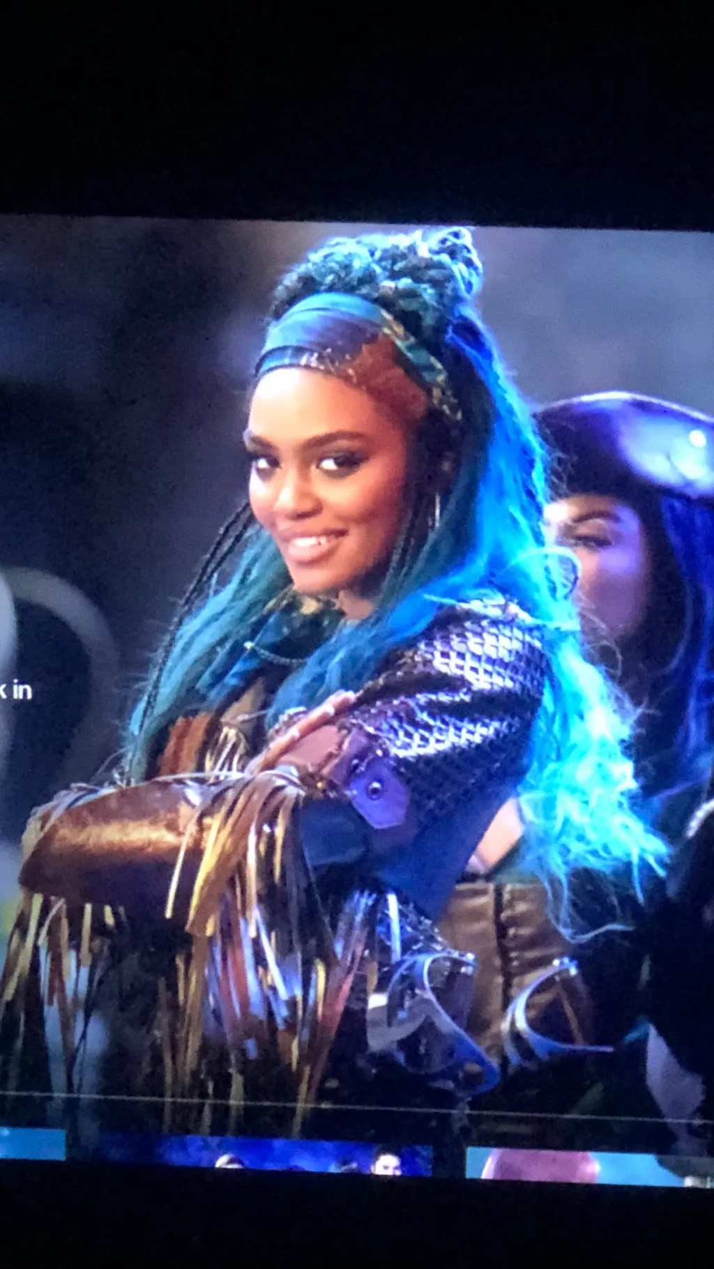 ai character: Uma+more background