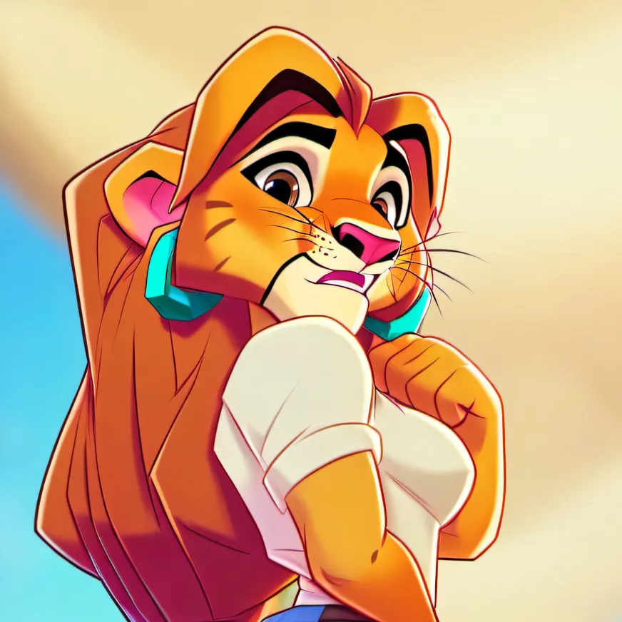 chat with ai character: Baby lion Chloe 