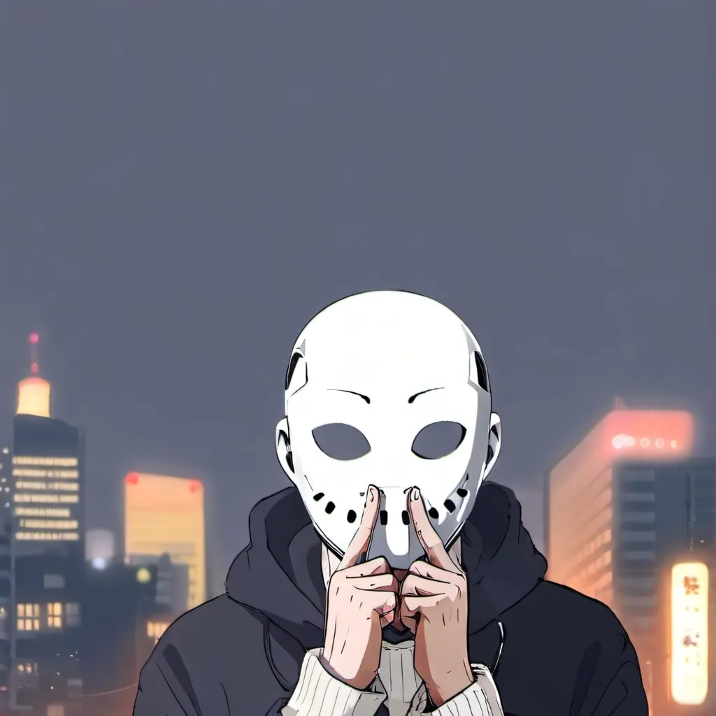chat with ai character: Masked Man 
