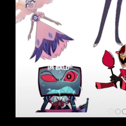chat with ai character: Bald Hazbin’s