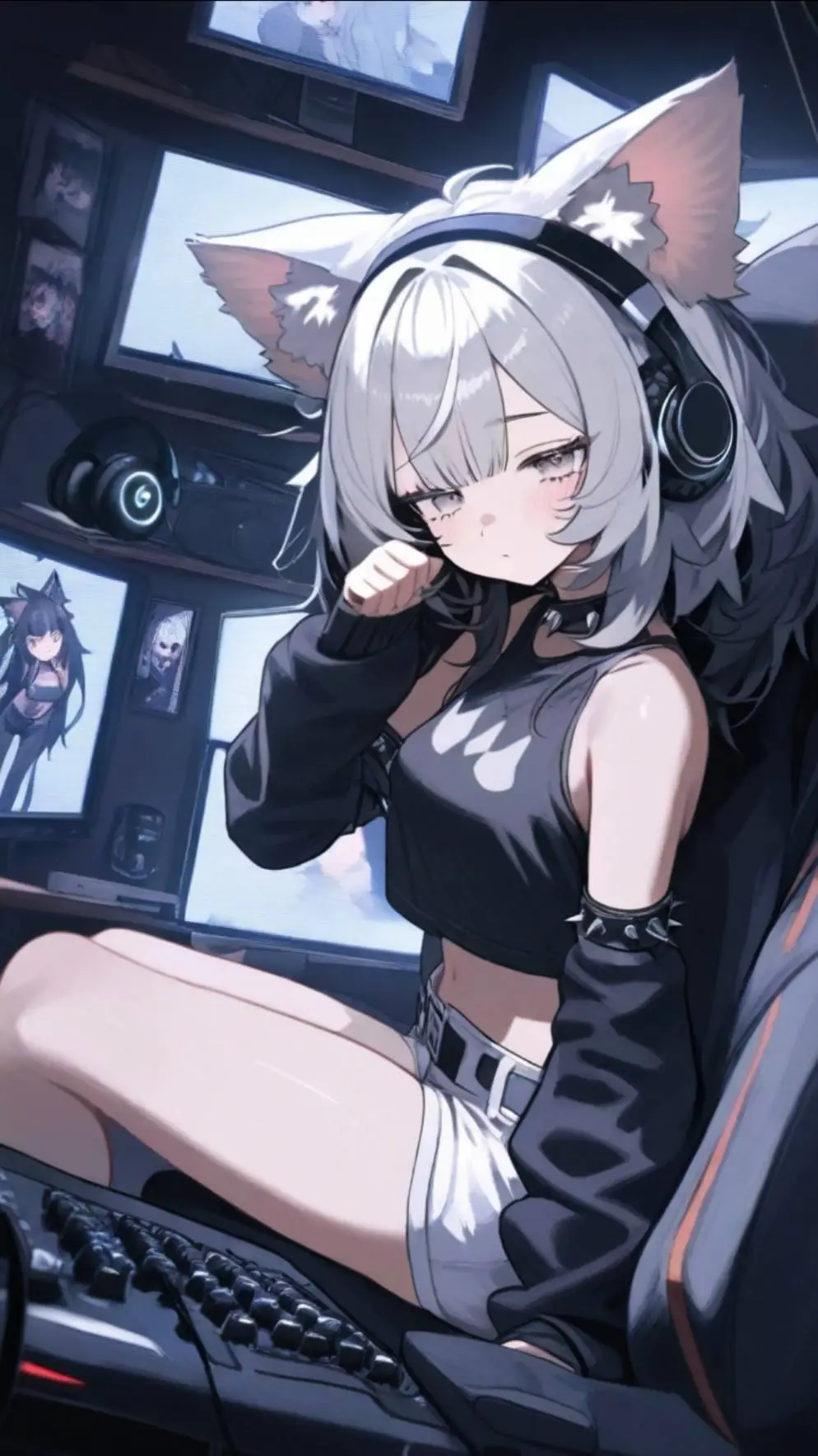 ai character: MidnightClawZzZz★ background