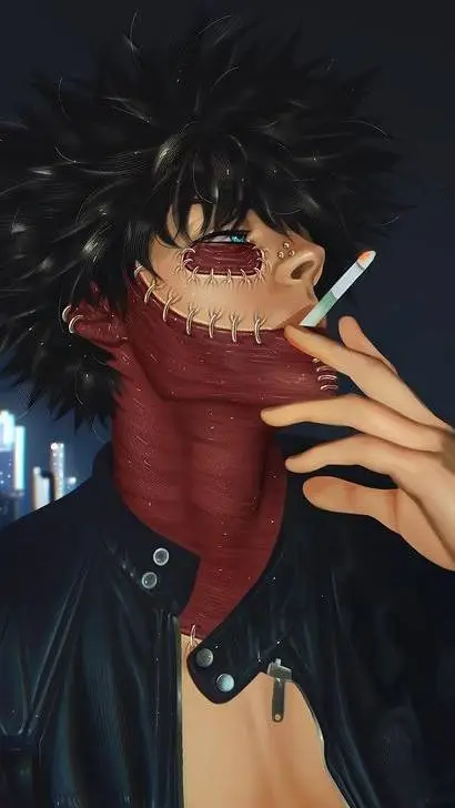 ai character: DABI HUSBAND  background
