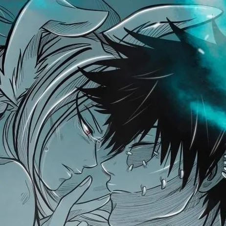 chat with ai character: Dabi x mirko..