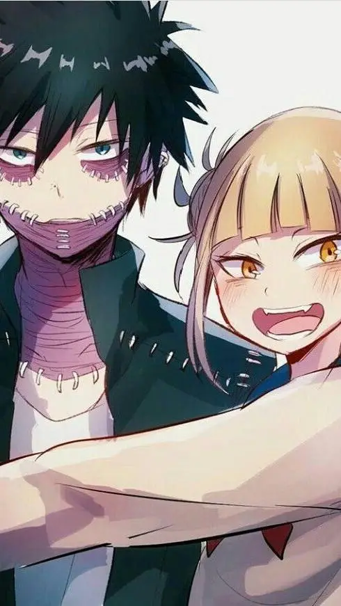 ai character: Dabi x Toga! background