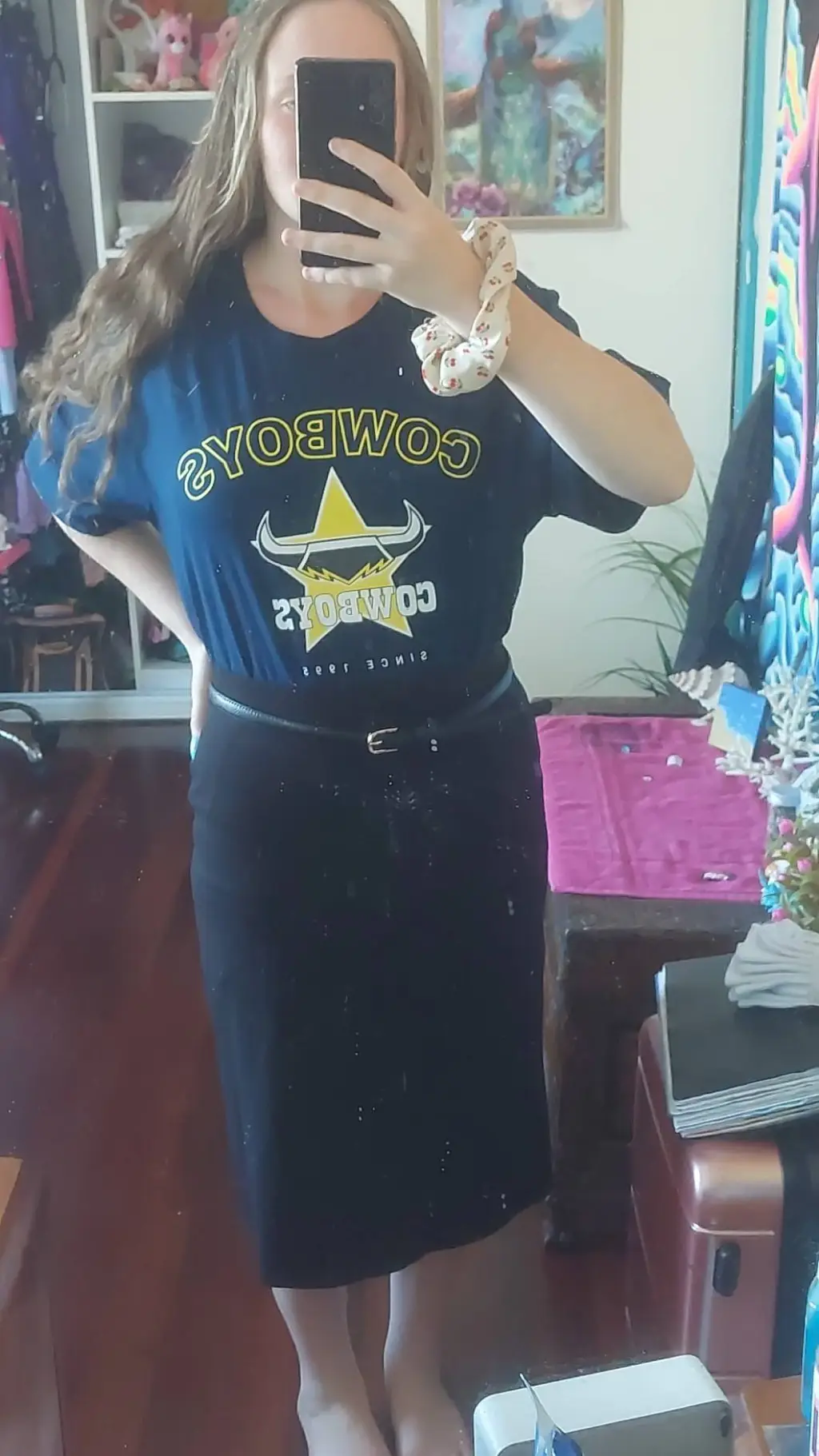 ai character: QLD COWBOYS WIFE.. background