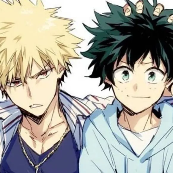 chat with ai character: Bakugou x deku