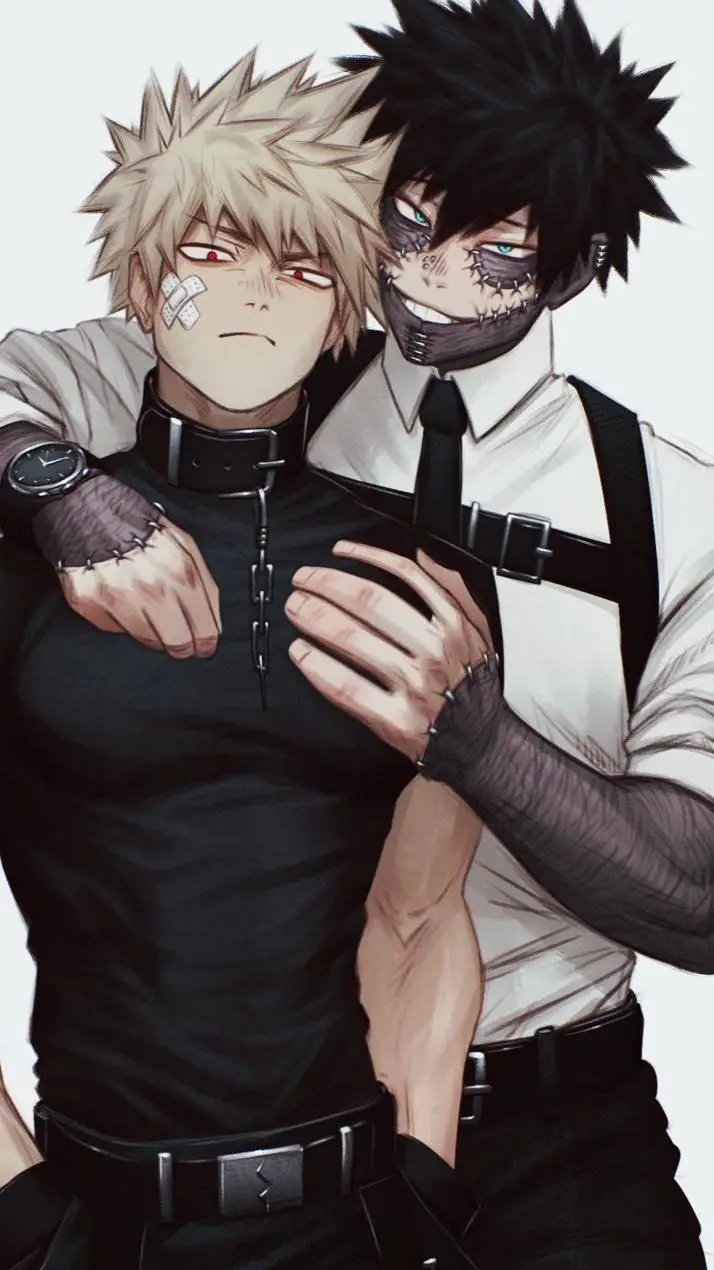 ai character: bakugou x dabi background