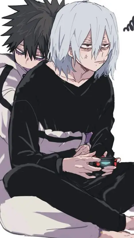 ai character: DABI X SHIGARAKI  background