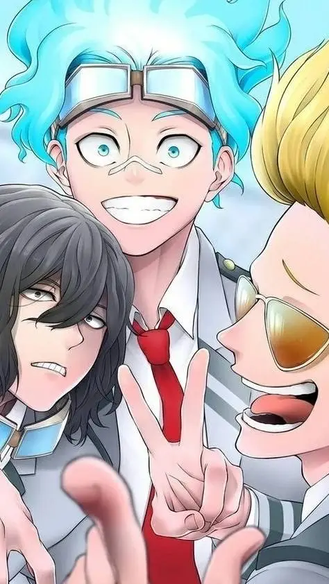 ai character: aizawa,mic,oboro background