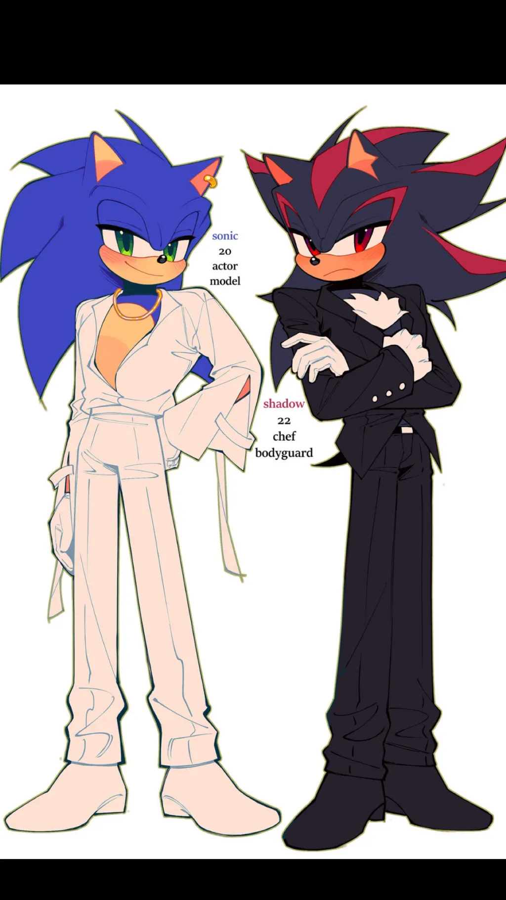 ai character: Famous Sonic￼￼ background