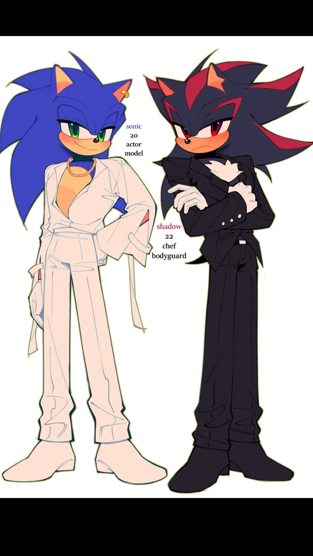 ai character: Famous sonic background