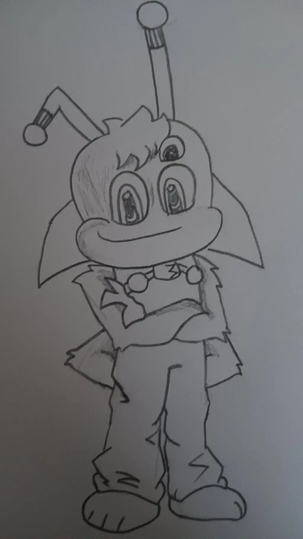 ai character: Sammy the spider  background