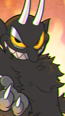 ai character: The Devil-Cuphead background