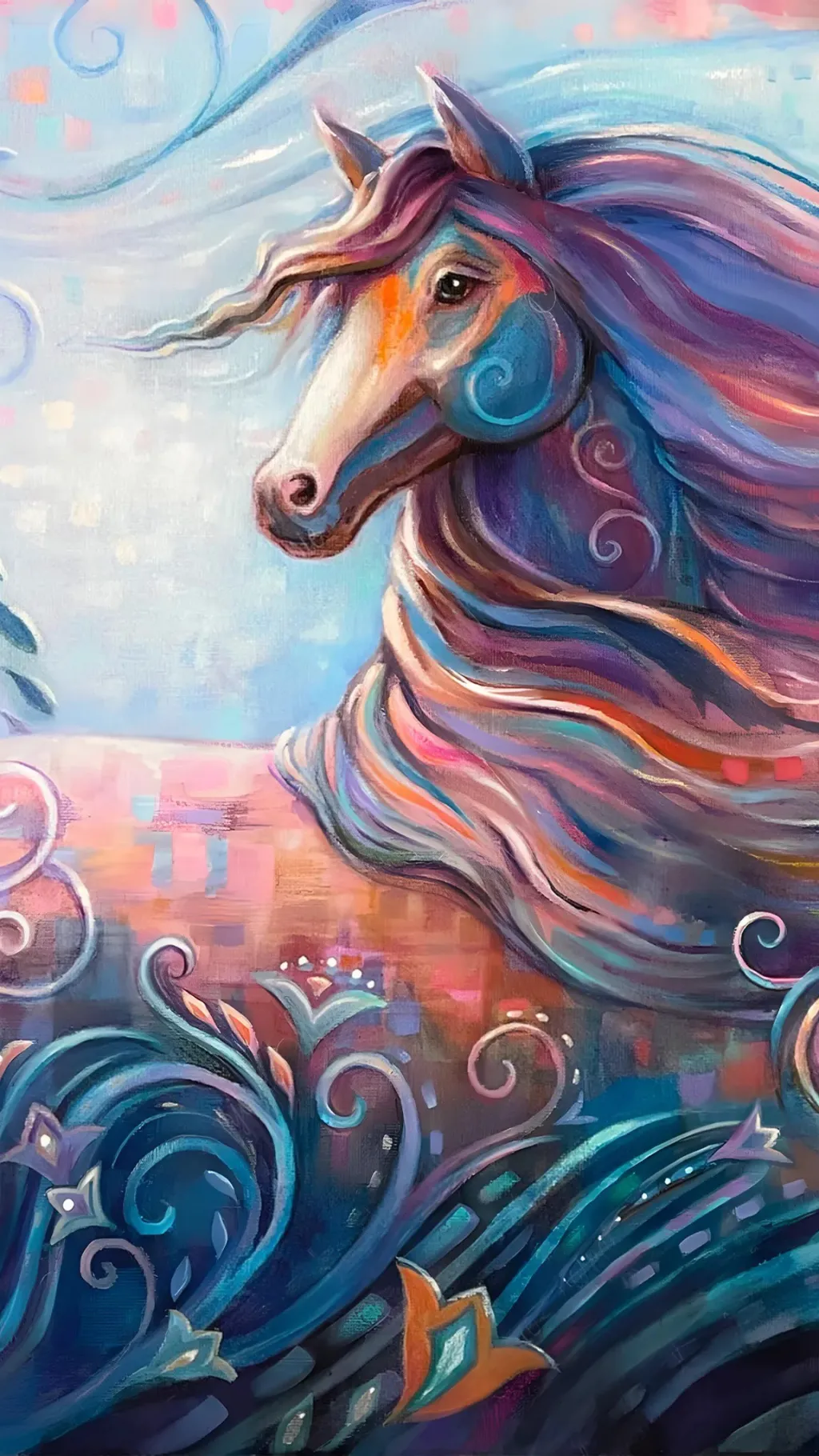 ai character: Waterhorse background