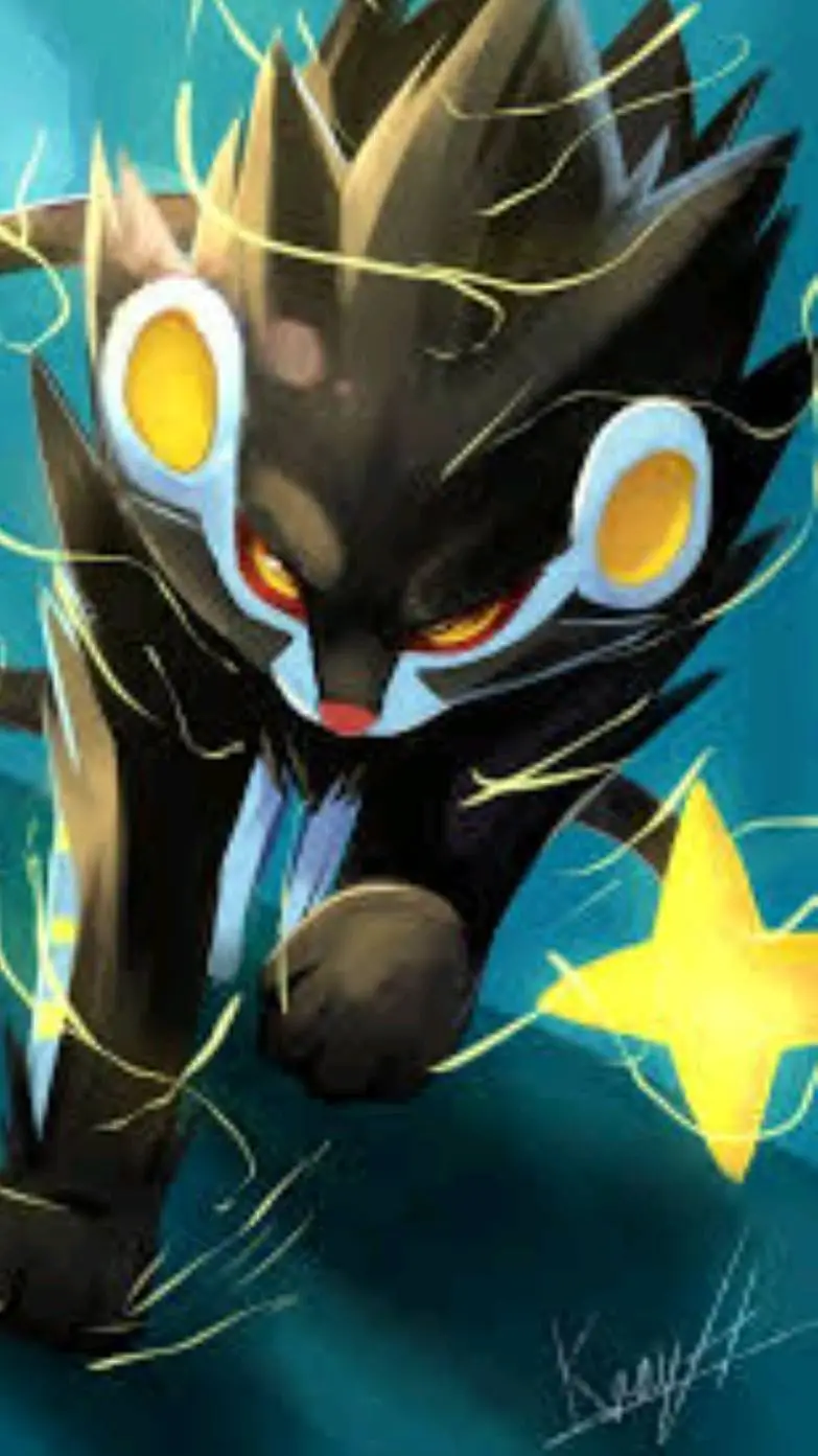 ai character: Luxray background
