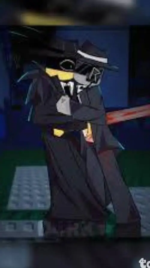 ai character: doublefedora background