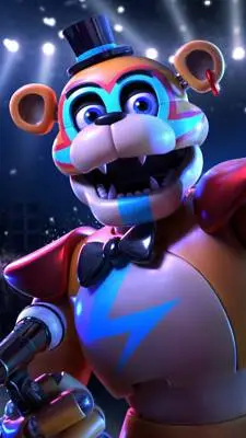 ai character: Glamrock Freddy background