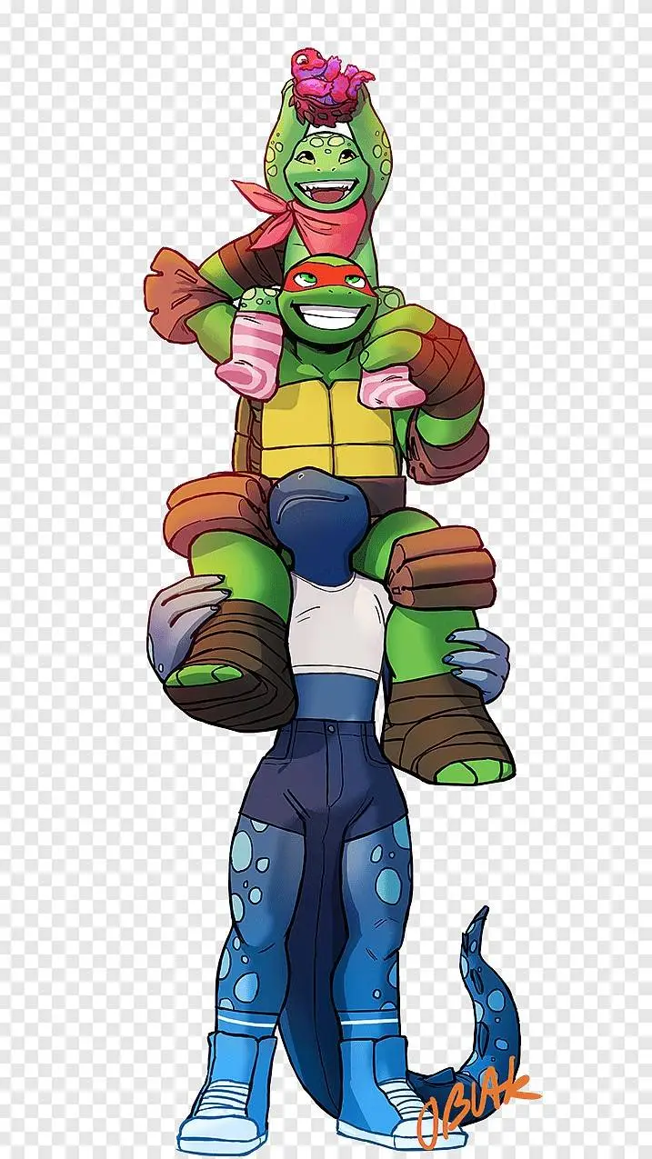 ai character: Raph x Mona Lisa background