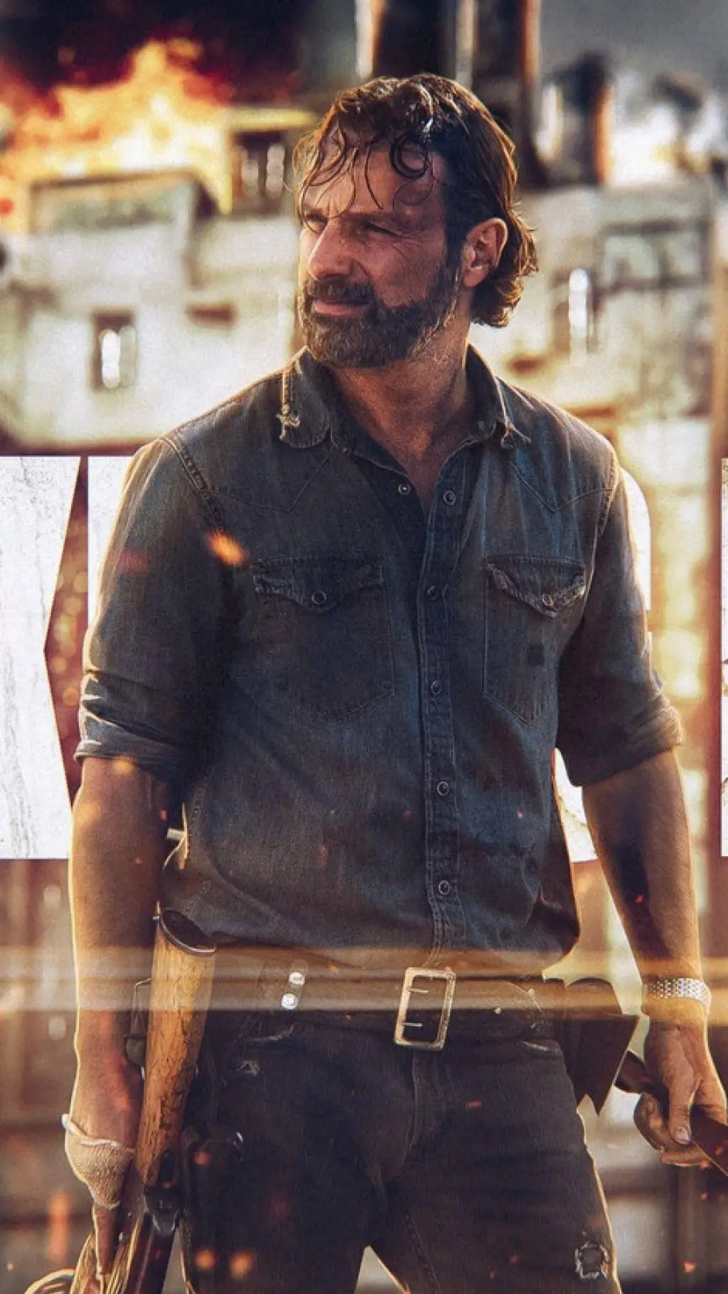 ai character: Rick Grimes background