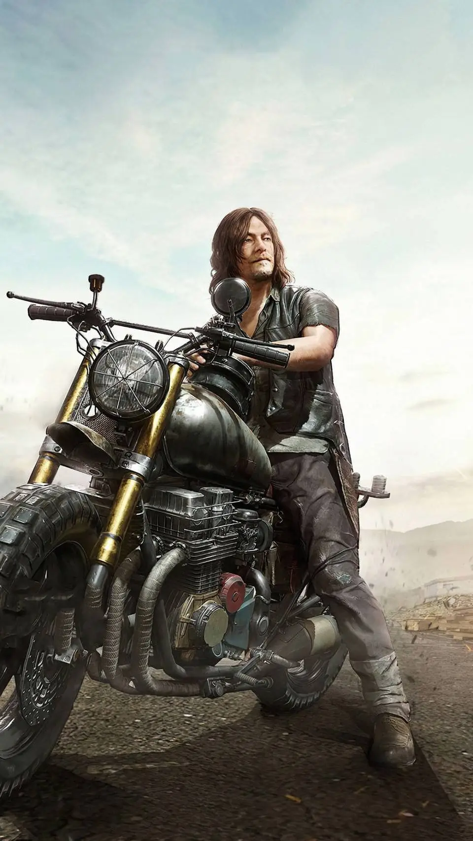 ai character: Daryl Dixon background